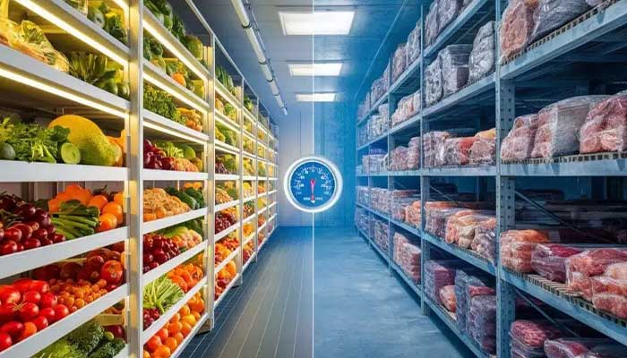 تفاوت سردخانه زیر صفر و بالای صفر