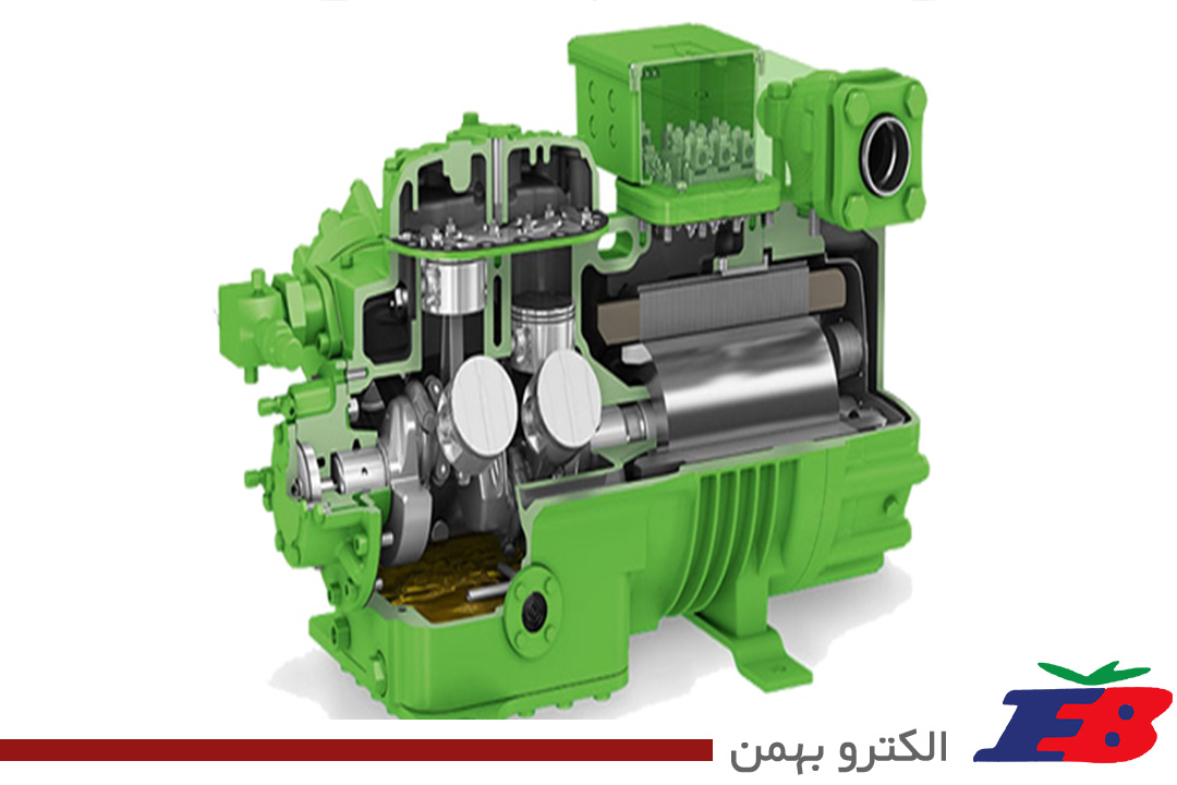 مخلوط شدن روغن و مبرد در کمپر­سور